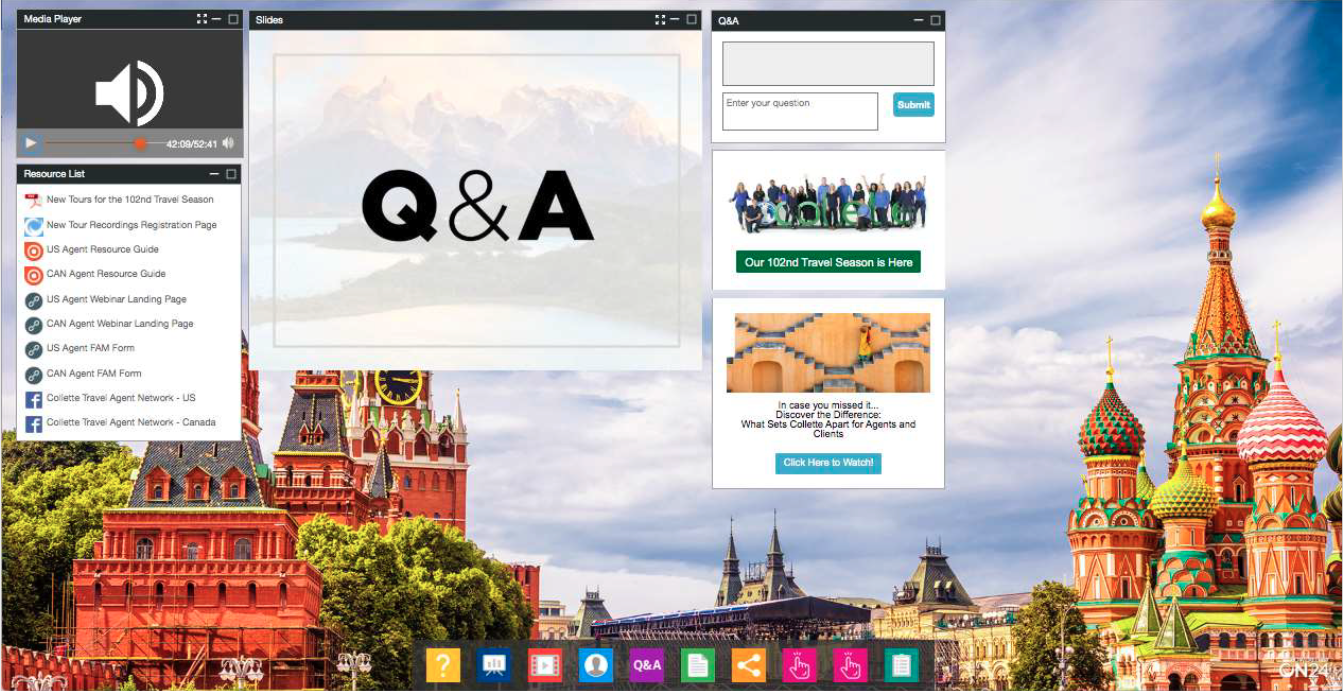 Modern Webinar Platform