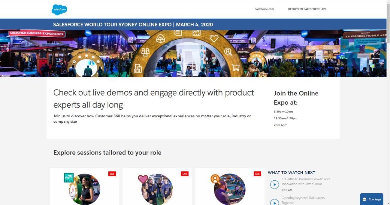 Virtual Events