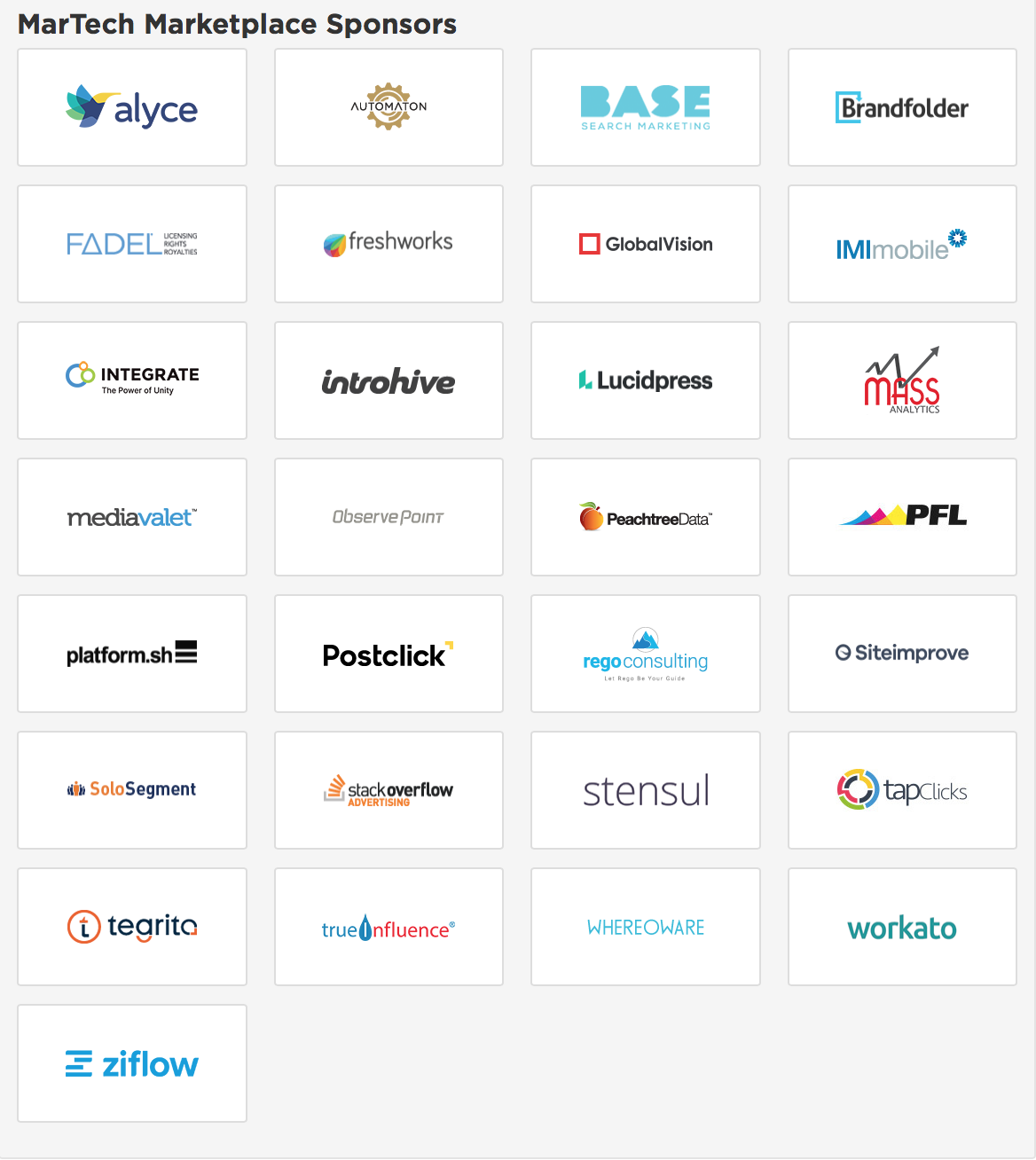 MarTech webinar
