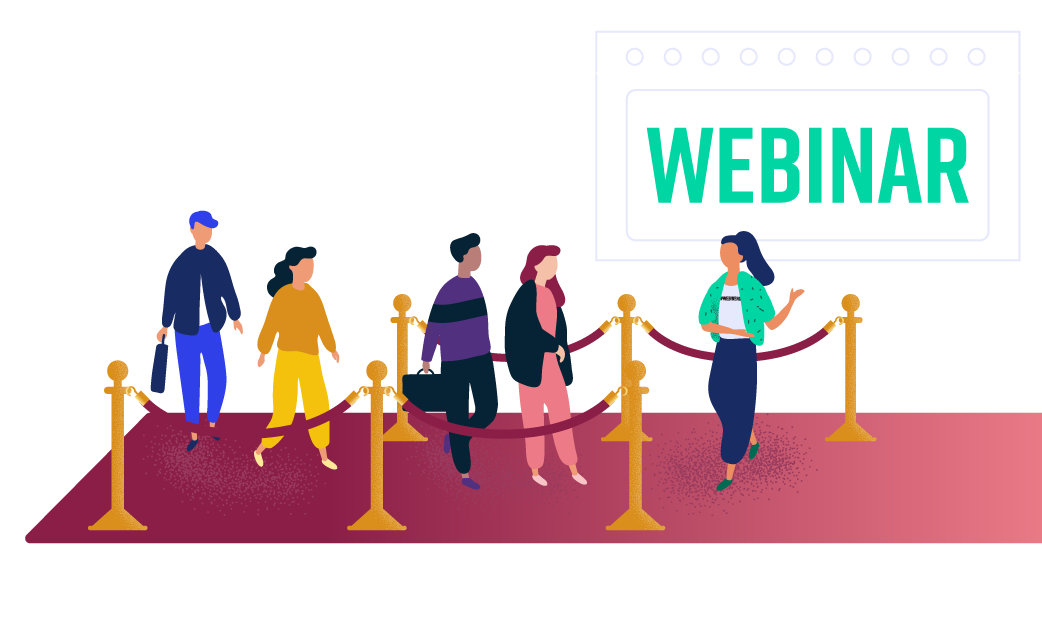 Discover how a webinar can emulate a virtual event.