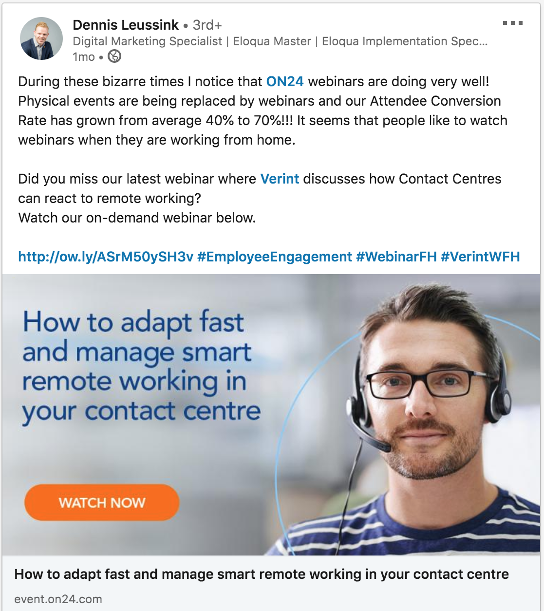 Online webinars