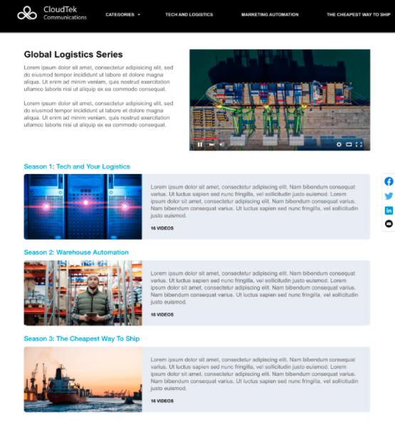 Virtual Event Platform