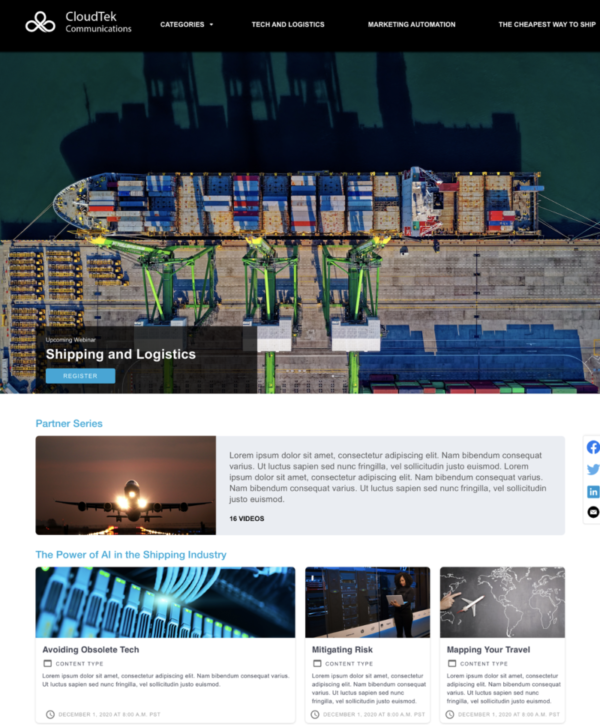 Virtual Event Platform