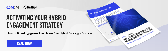 Get your hybrid event strategy up and running with our latest e-book.