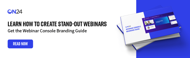 Learn how to create webinars that pop with our branding guide.