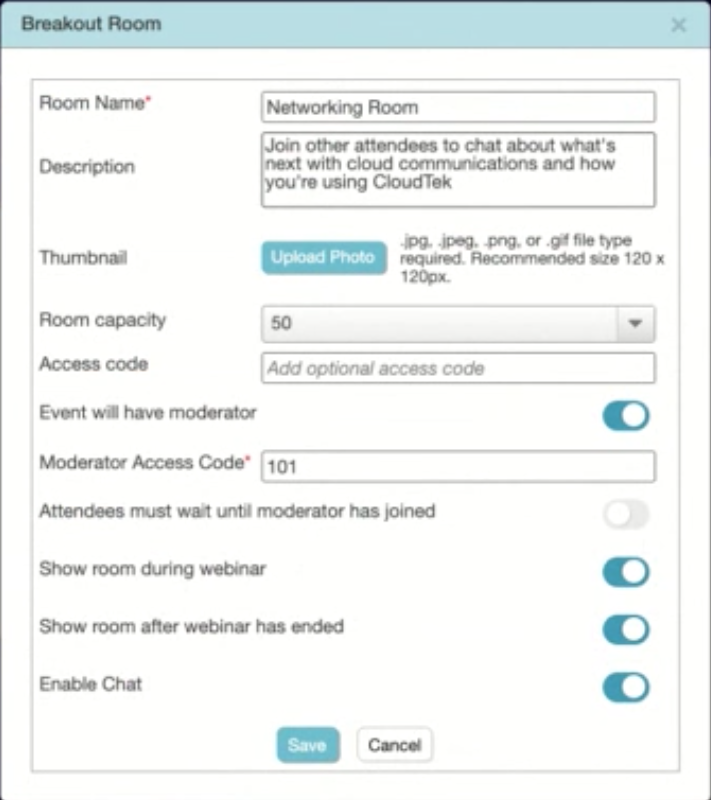 Online Webinar Event