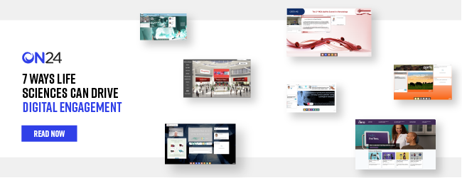 See how life science leaders are engaging audiences with the ON24 platform.