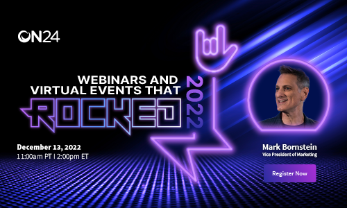 Webinars that Rocked 2022 announcement