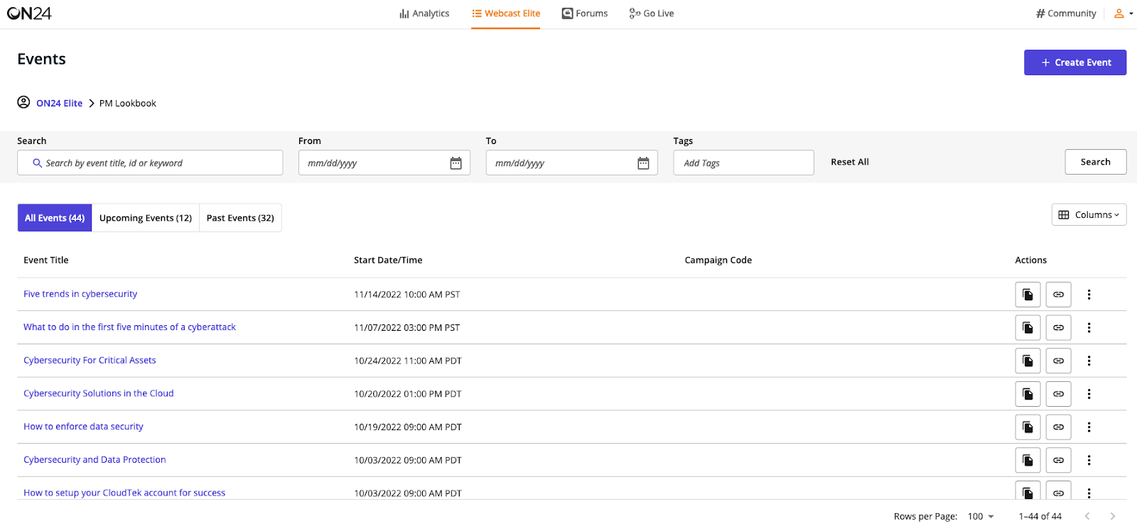 Online Event Platform