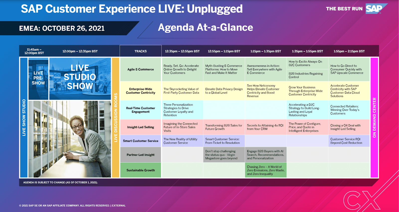 SAP Virtual Event