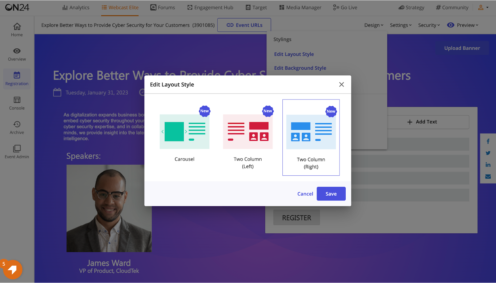 Virtual Event Hub