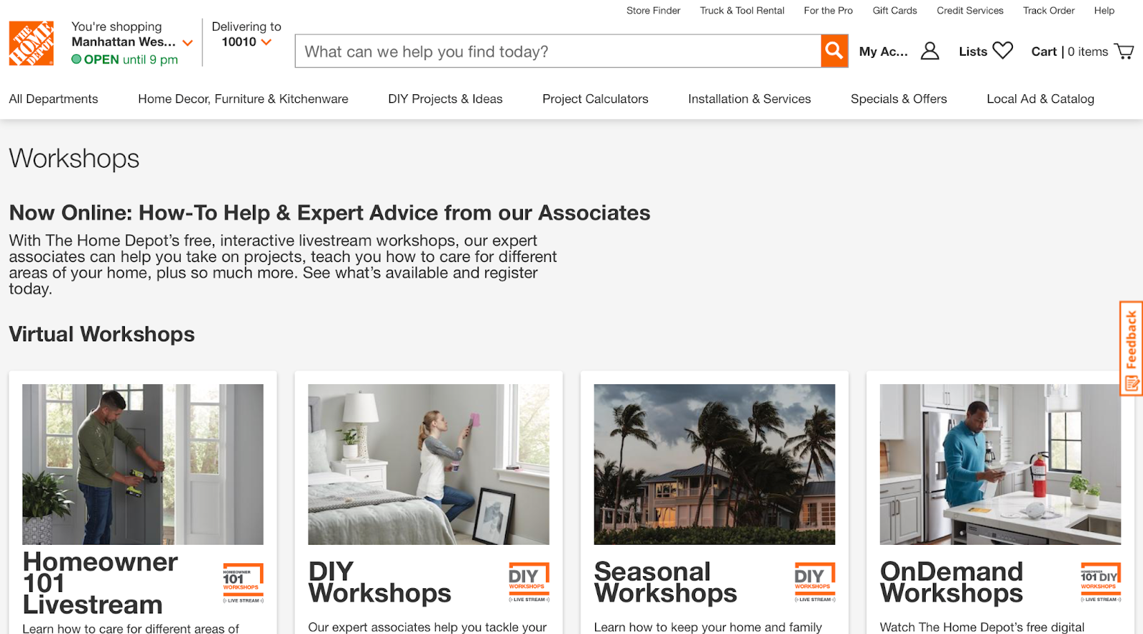 Home Depot Logo