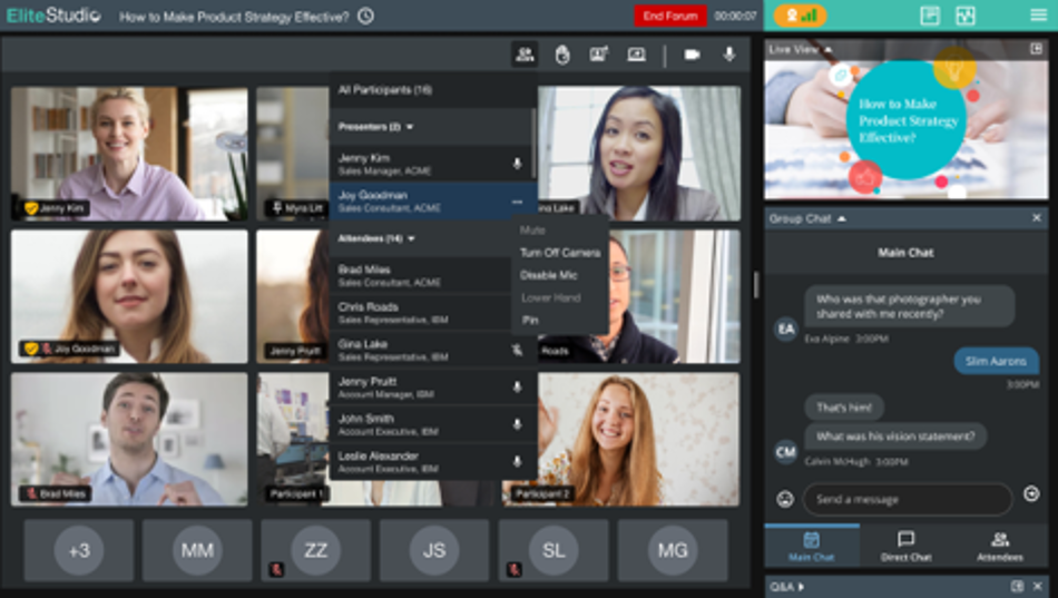 Online Events Platform