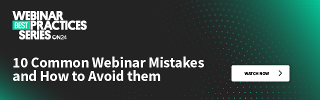 10 common webinar mistakes and how to avoid them