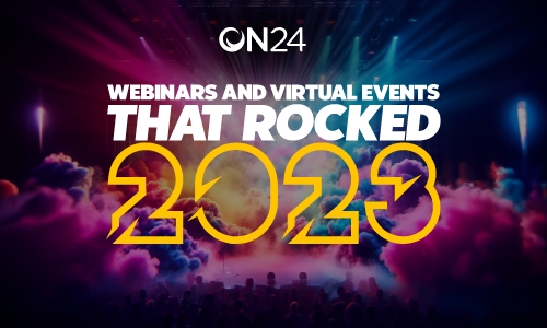 Webinare und virtuelle Veranstaltungen, die das Jahr 2023 geprägt haben