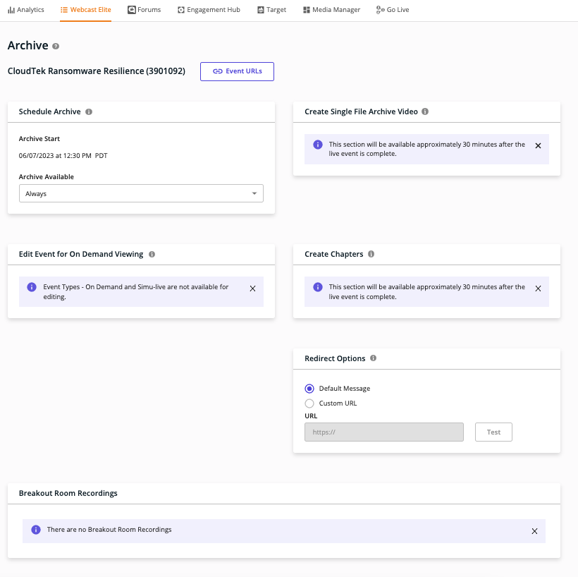 Online Event Platform