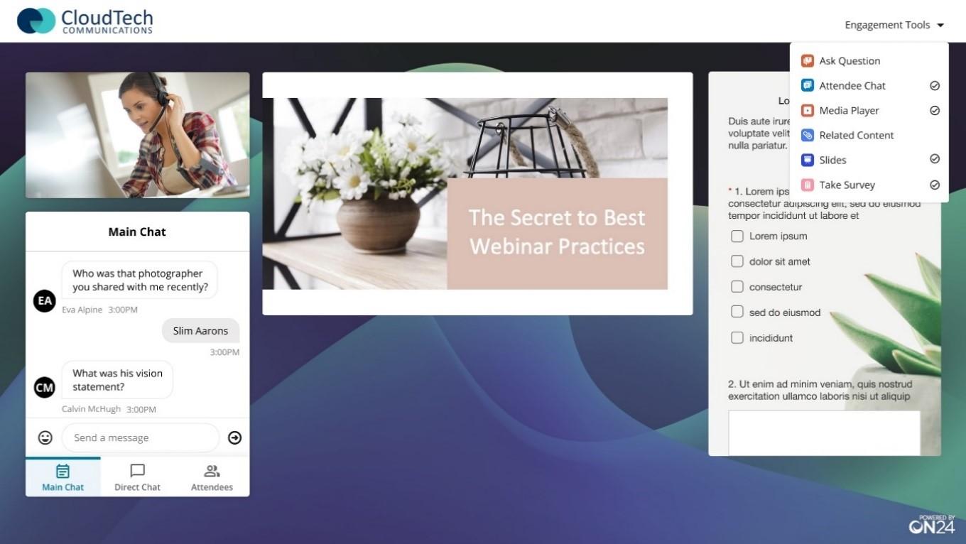 Online Webinar Event