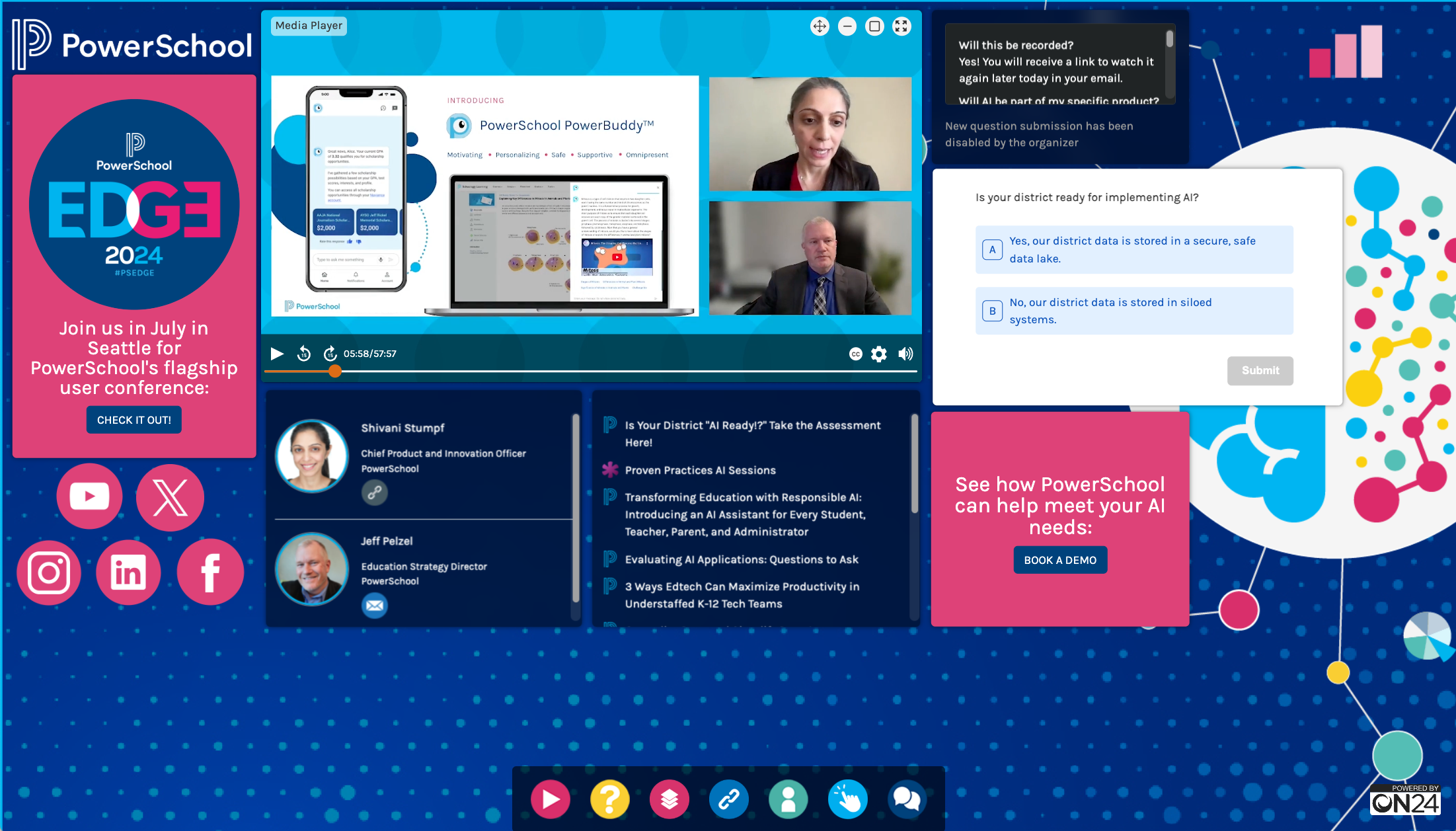 Console WTR Winner 2024 Powerschool Carousel