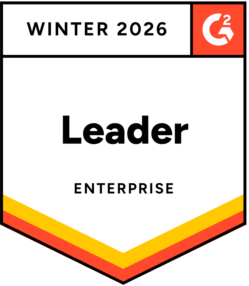 G2 badge enterprise winter 2026 for webinar