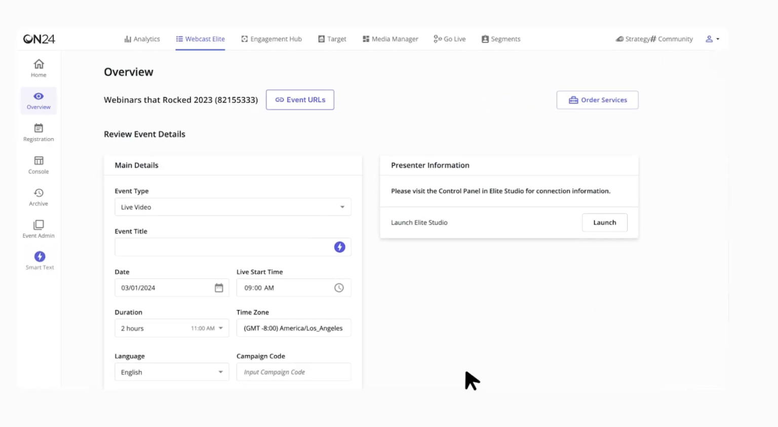AI-powered Analytics and Content Engine (ACE) | ON24