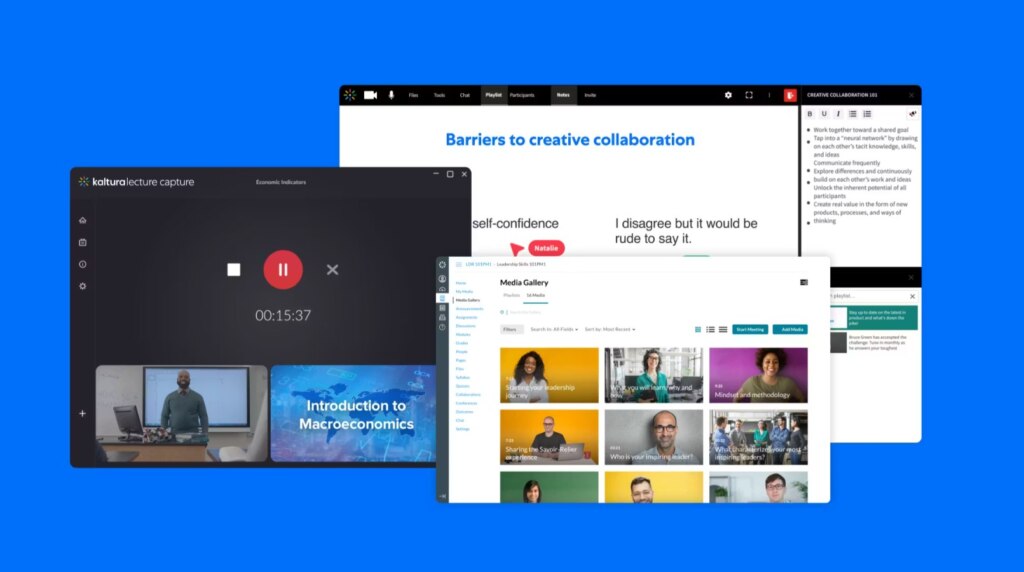 kaltura screenshot