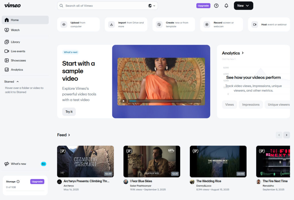 vimeo screenshot