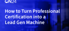 How to turn professional certification into a lead gen machine