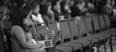 people in audience