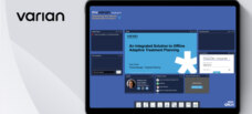 Varian webinar in tablet