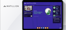 Matillion webinar in tablet