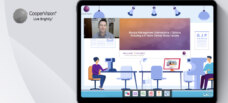 CooperVision webinar in tablet