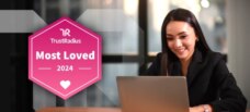 Awards TrustRadius “Most Loved” Award 488 x 220