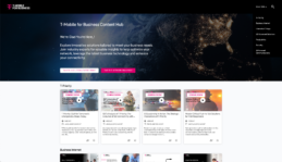 Content hub WTR Winner 2024 T Mobile Carousel