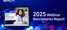 Informe de puntos de referencia sobre seminarios web 2025