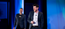 Joe Hyland speaks at Webinar World.