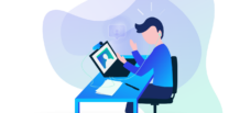 Webinerd holding a webinar.