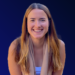 Harmony Anderson Blue Background