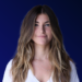 Ariana Raftopoulos Blue Background