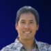 Michael Lin Blue Background