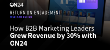B2B Marketing ON24 Webinar