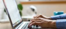 Person at laptop